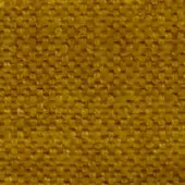 Mustard yellow woven fabric texture with a dense, irregular nubby weave and dark flecks; label reads "swan > fabric (h) > h 433."